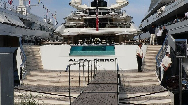 Russian Superyacht Alfa Nero Finally Sold for $40 Million