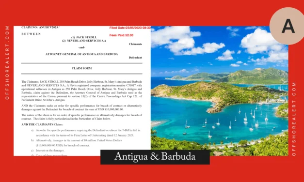 Global Bank of Commerce creditor sues Antigua’s AG for ‘breaching contract to redeem $10M T-Bill’